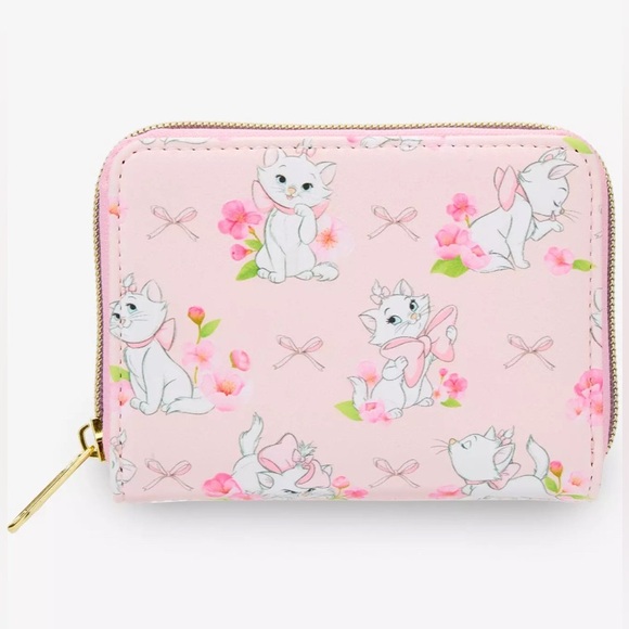 Loungefly Handbags - Loungefly Disney The Aristocats Marie Floral Mini
Zipper Wallet, New with tags